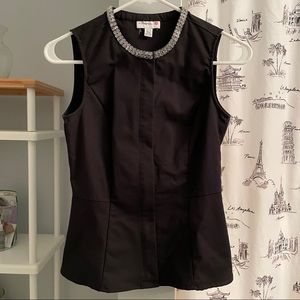 3.1 Phillip Lim for Target Beaded Peplum Top XS